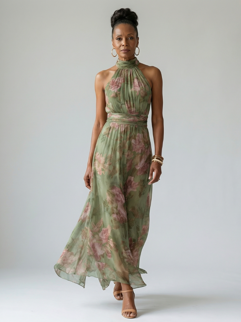 Naomi | Backless Maxi Dress