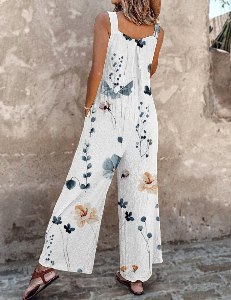 Comfort Printed Jumpsuit