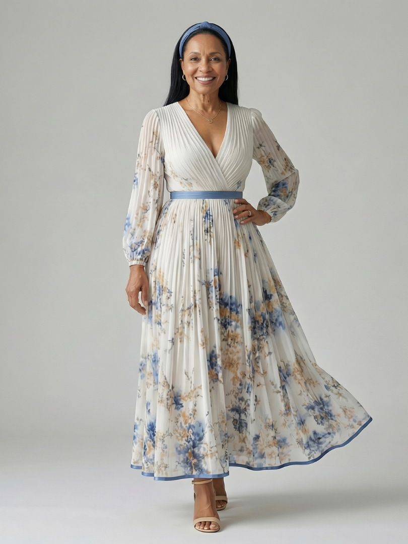 Rielle (Athens Edit) | Pleated Midi Skirt