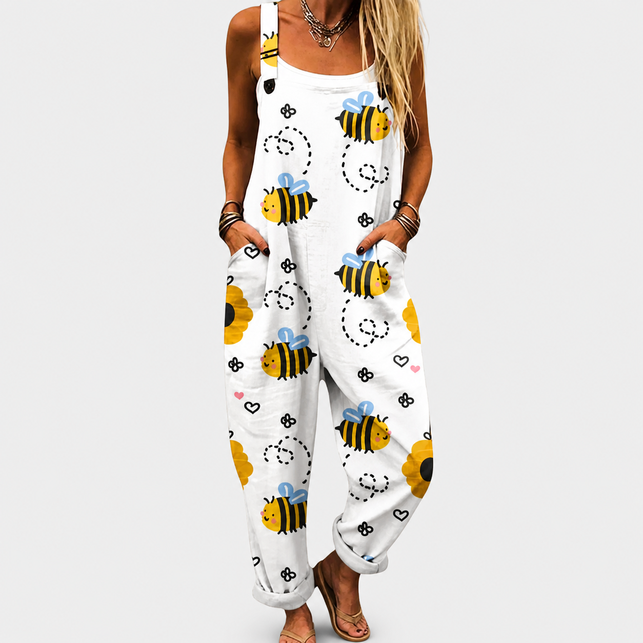 Comfort Printed Jumpsuit