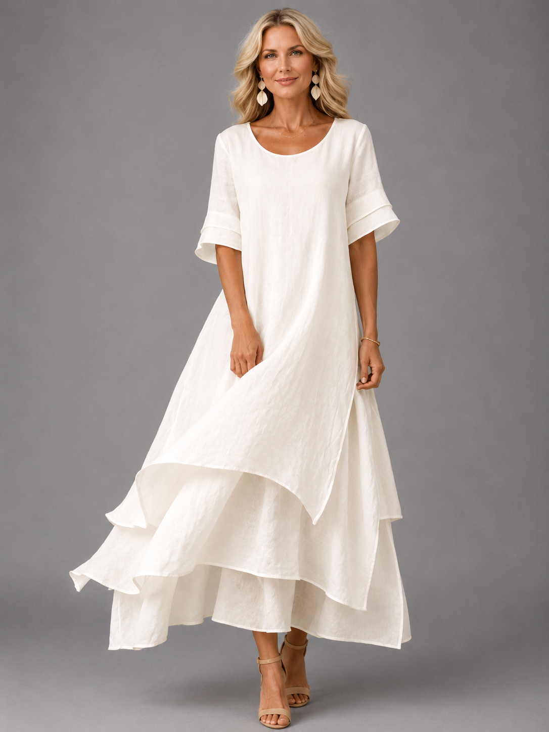 Liora™ (Athens Edit) | Romantic Maxi Dress