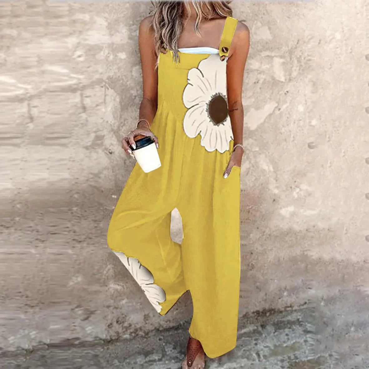 Comfort Printed Jumpsuit