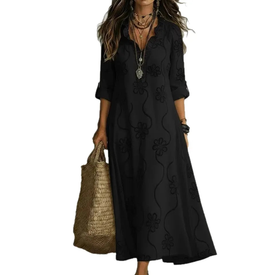 Sienna Floral Summer Long Dress