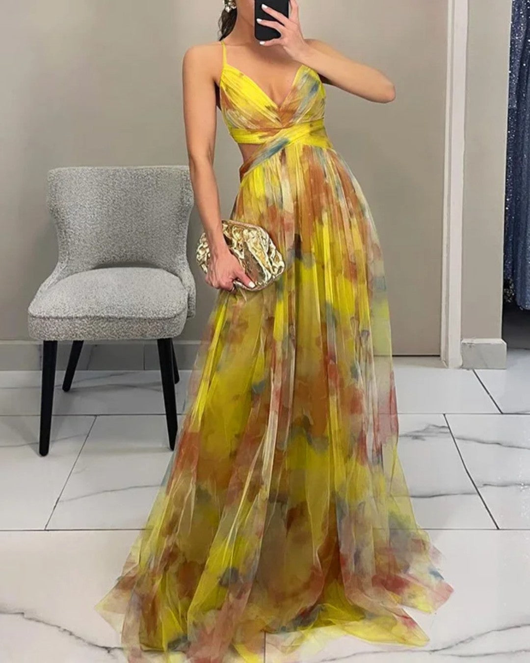 Marbella Elegant Silk Dress