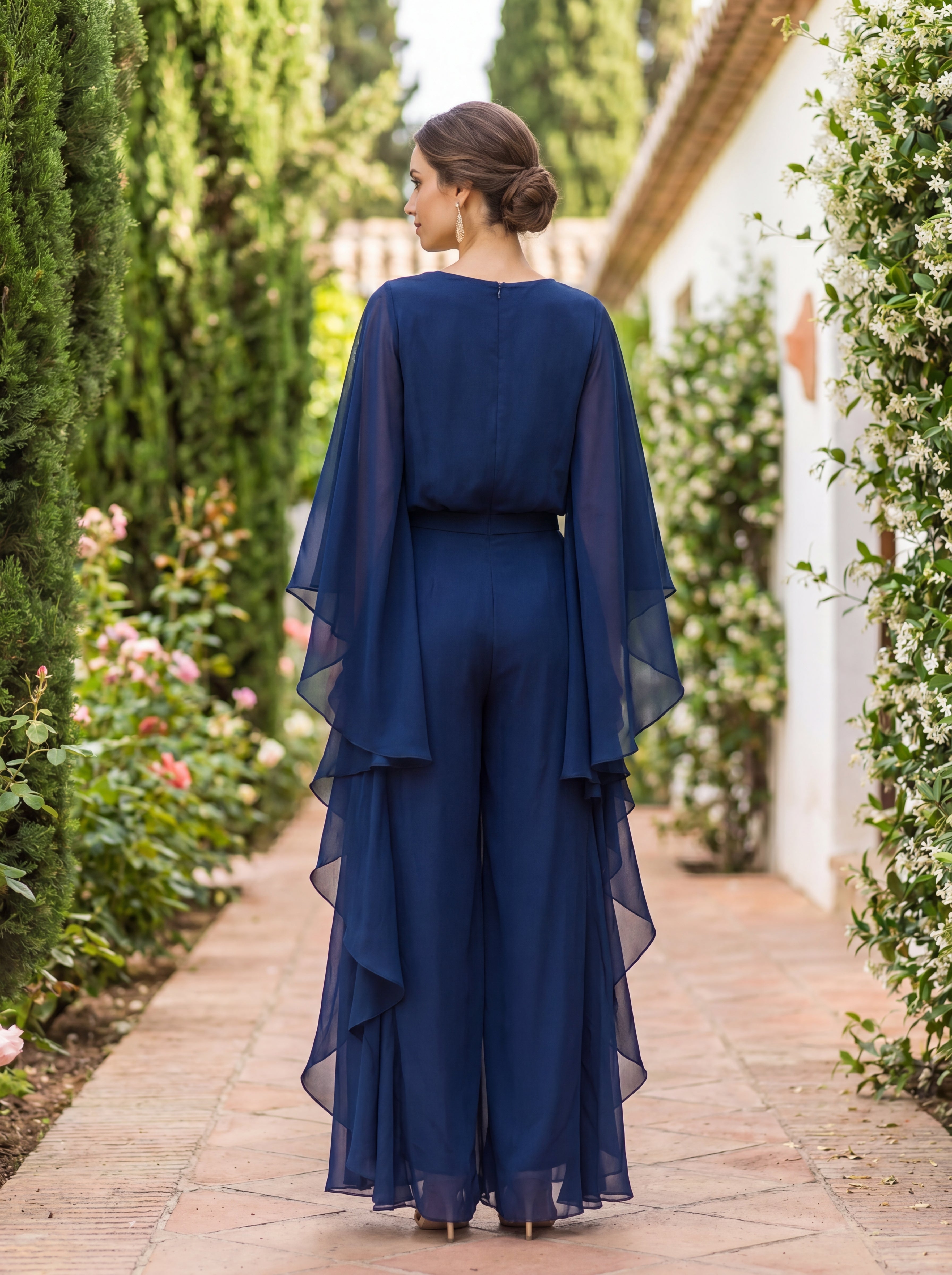 Lázaro Two-Piece Set in Elegant Refined Crepe