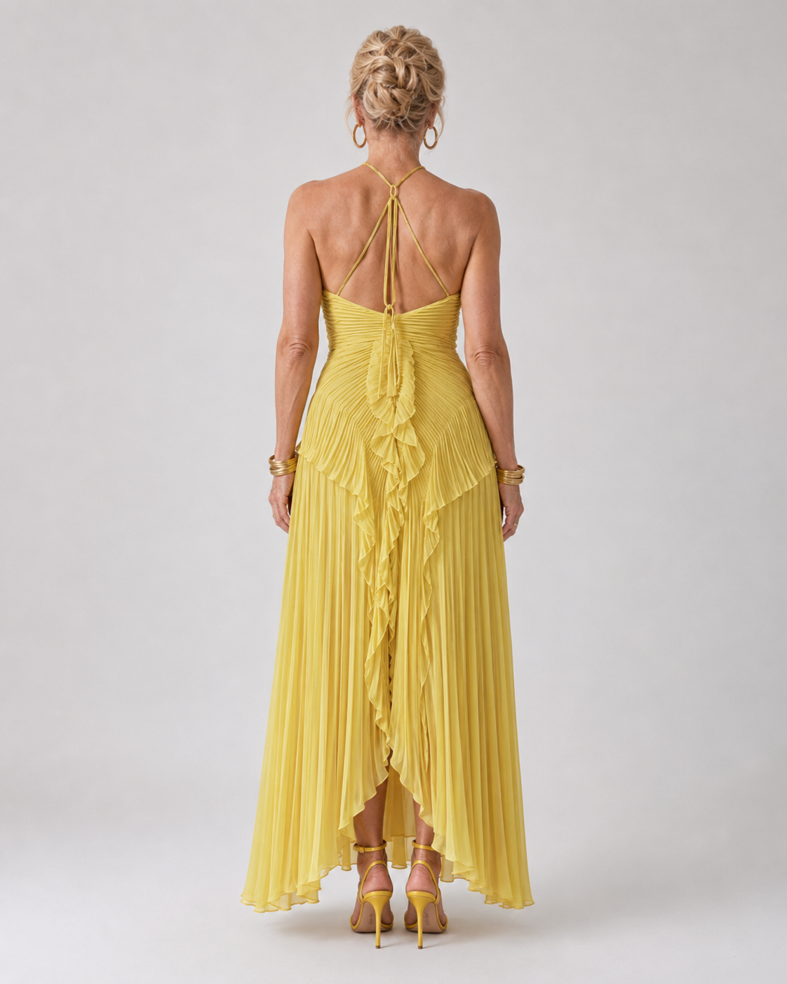 Melanie | Occasion Dress - Yellow
