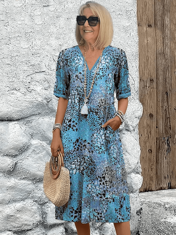 Skyler Ocean Breeze Summer Dress