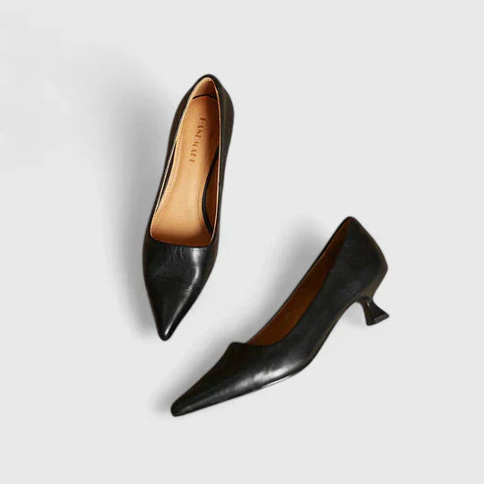 Nyah | Orthopedic Real Leather Heels