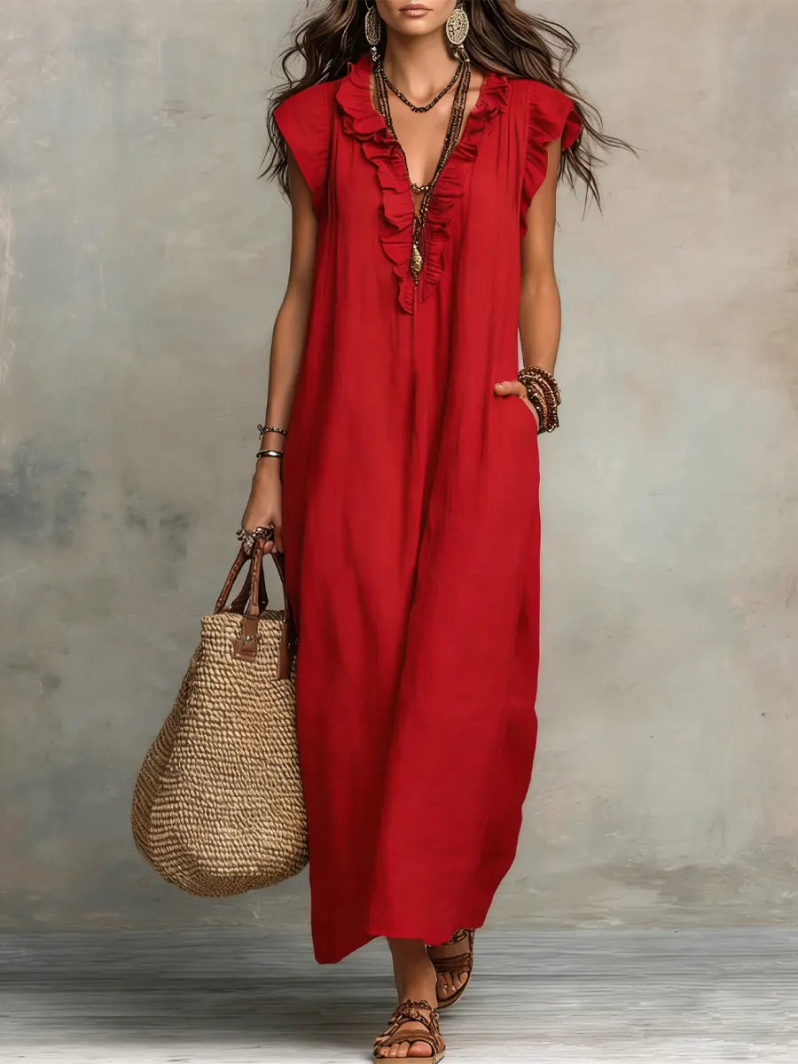 Camélia | Boho Long Dress