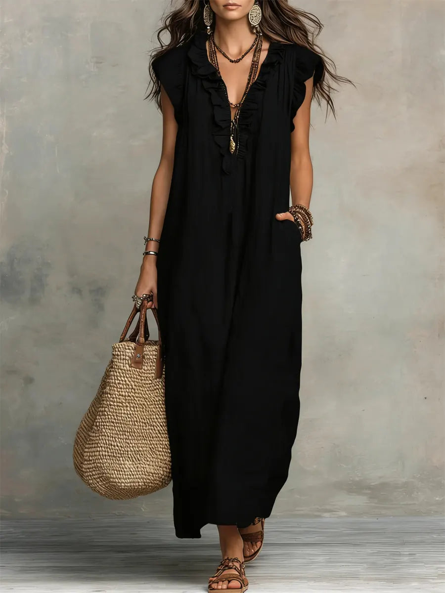 Camélia | Boho Long Dress