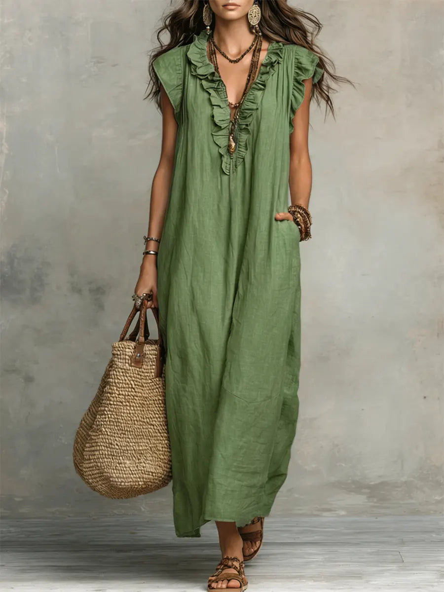 Camélia | Boho Long Dress