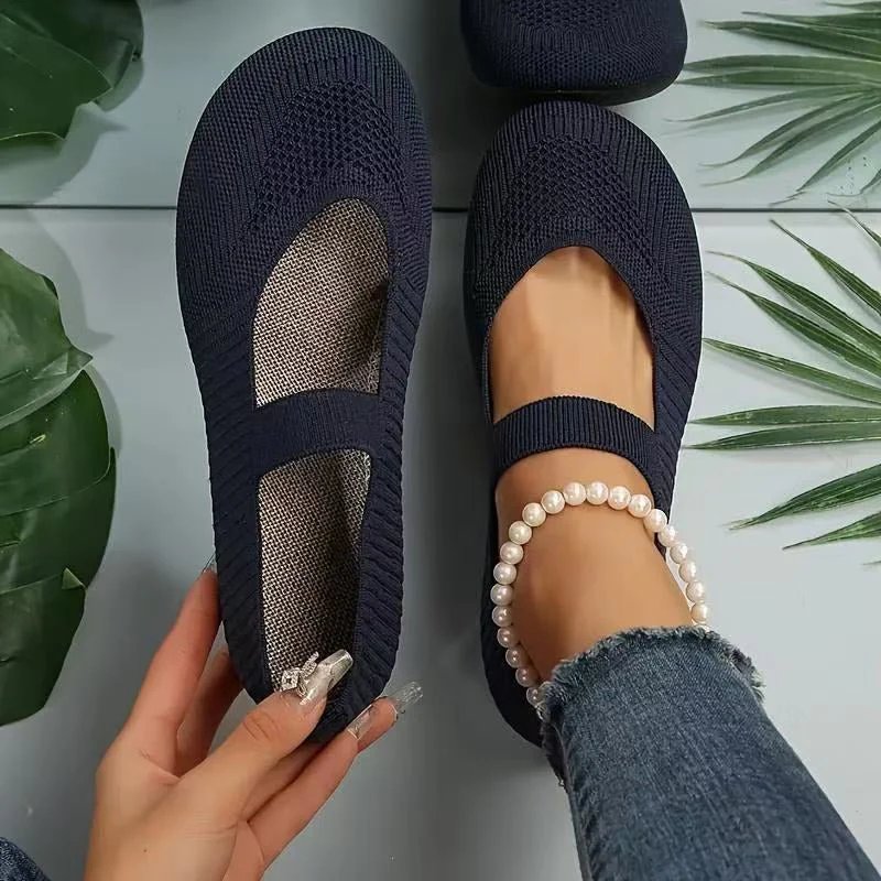 Astrid™ – Breathable Knit Ballet Flat