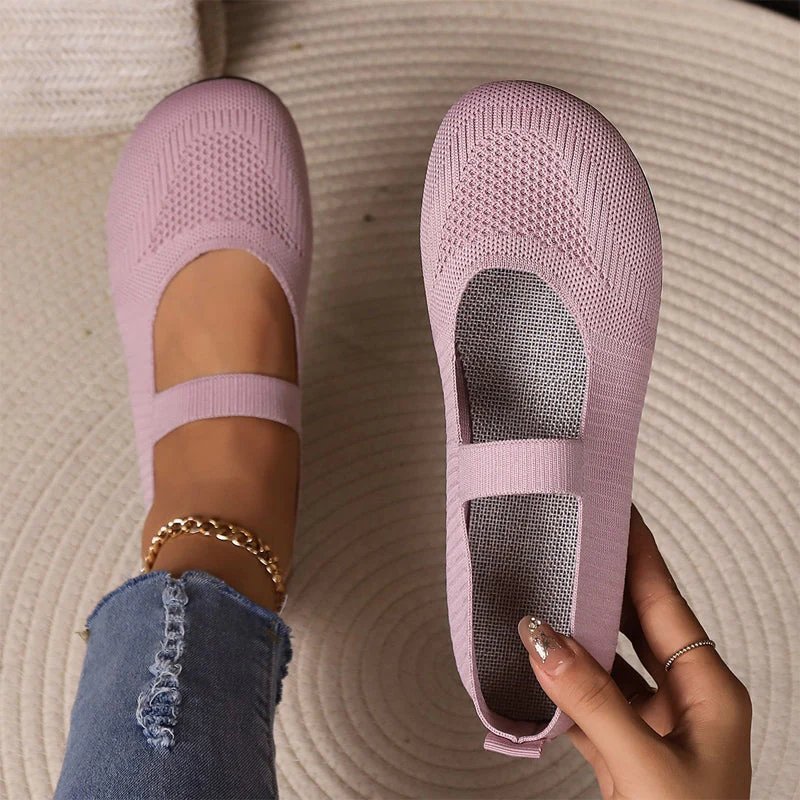 Astrid™ – Breathable Knit Ballet Flat