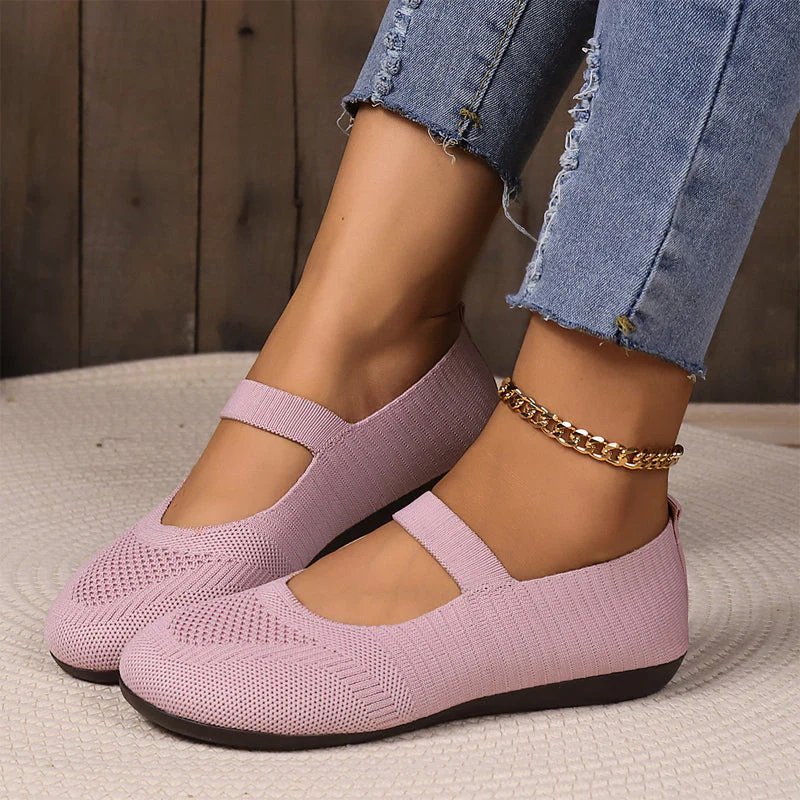 Astrid™ – Breathable Knit Ballet Flat