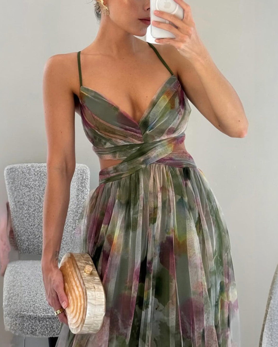 Marbella Elegant Silk Dress