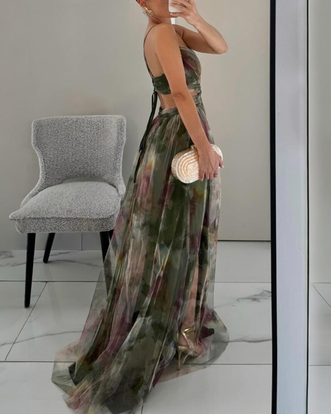Marbella Elegant Silk Dress