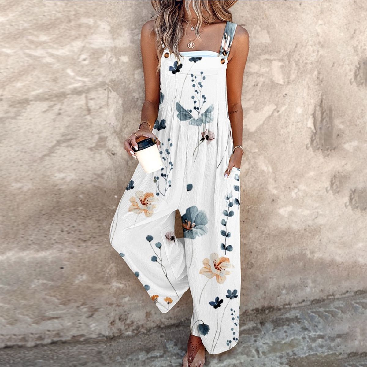 Comfort Printed Jumpsuit