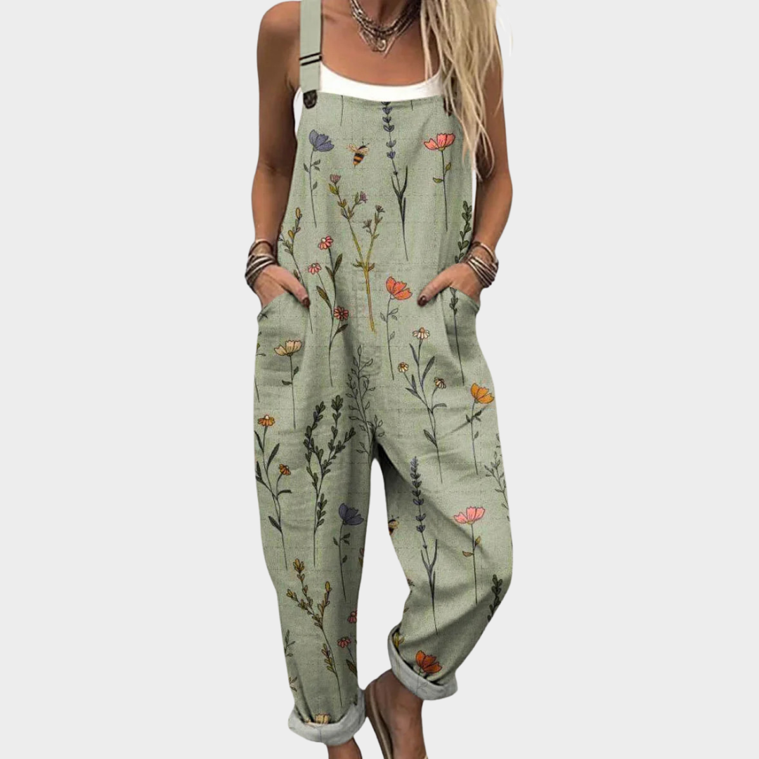 Comfort Printed Jumpsuit