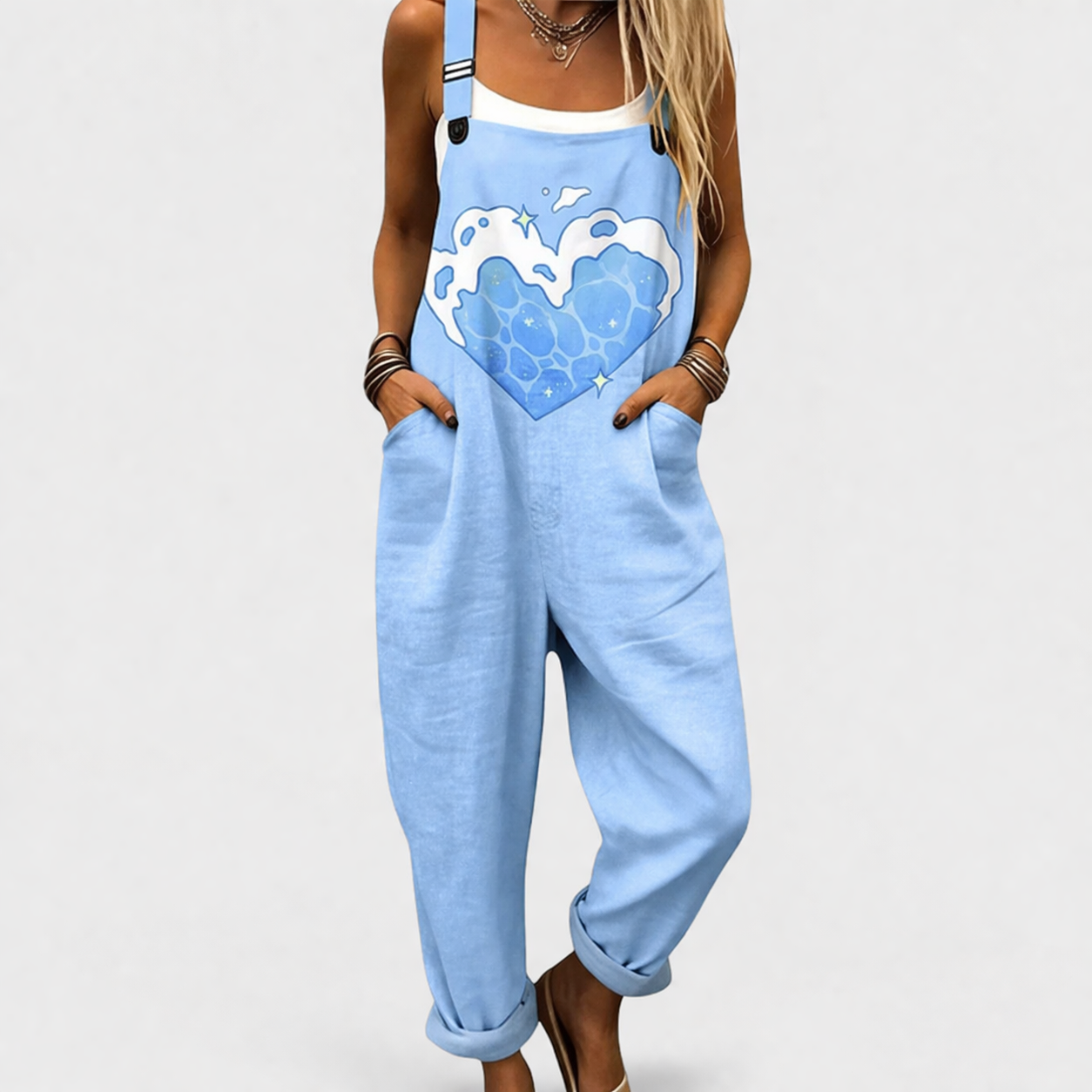 Comfort Printed Jumpsuit