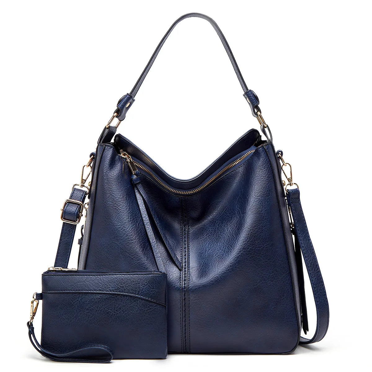 Luxury Hobo Anti-Theft Handbag + FREE Pouch Wallet