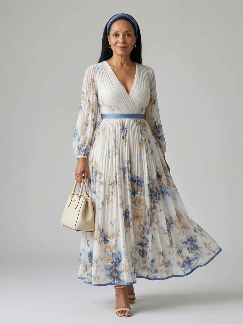 Rielle (Athens Edit) | Pleated Midi Skirt
