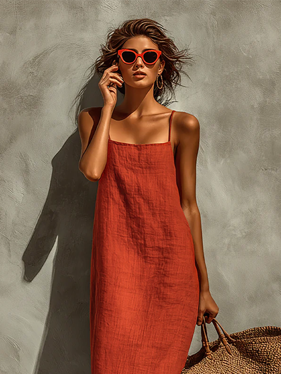 Timeless Boho-Resort Style Dress