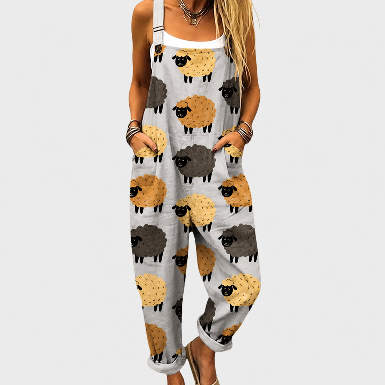 Comfort Printed Jumpsuit