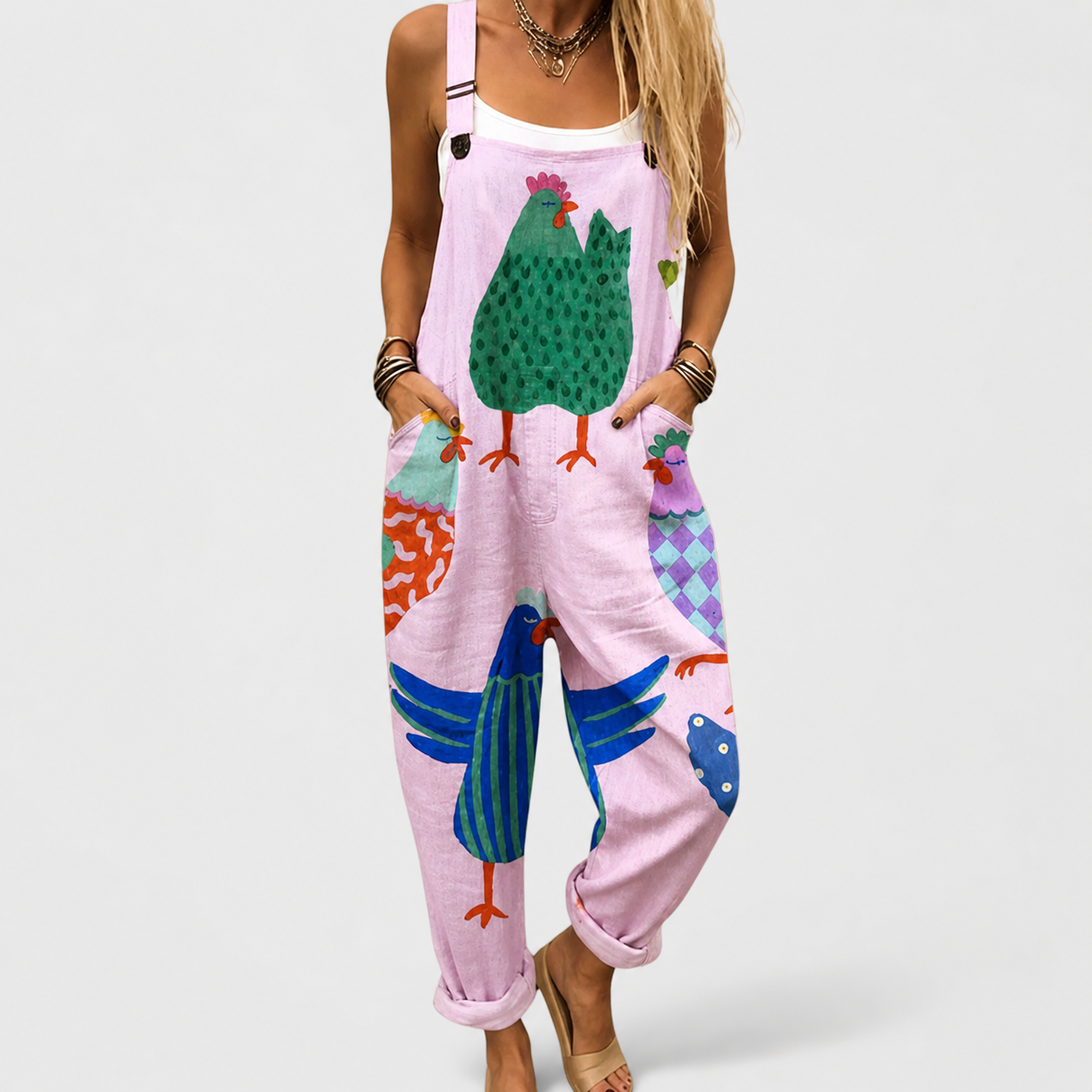 Comfort Printed Jumpsuit
