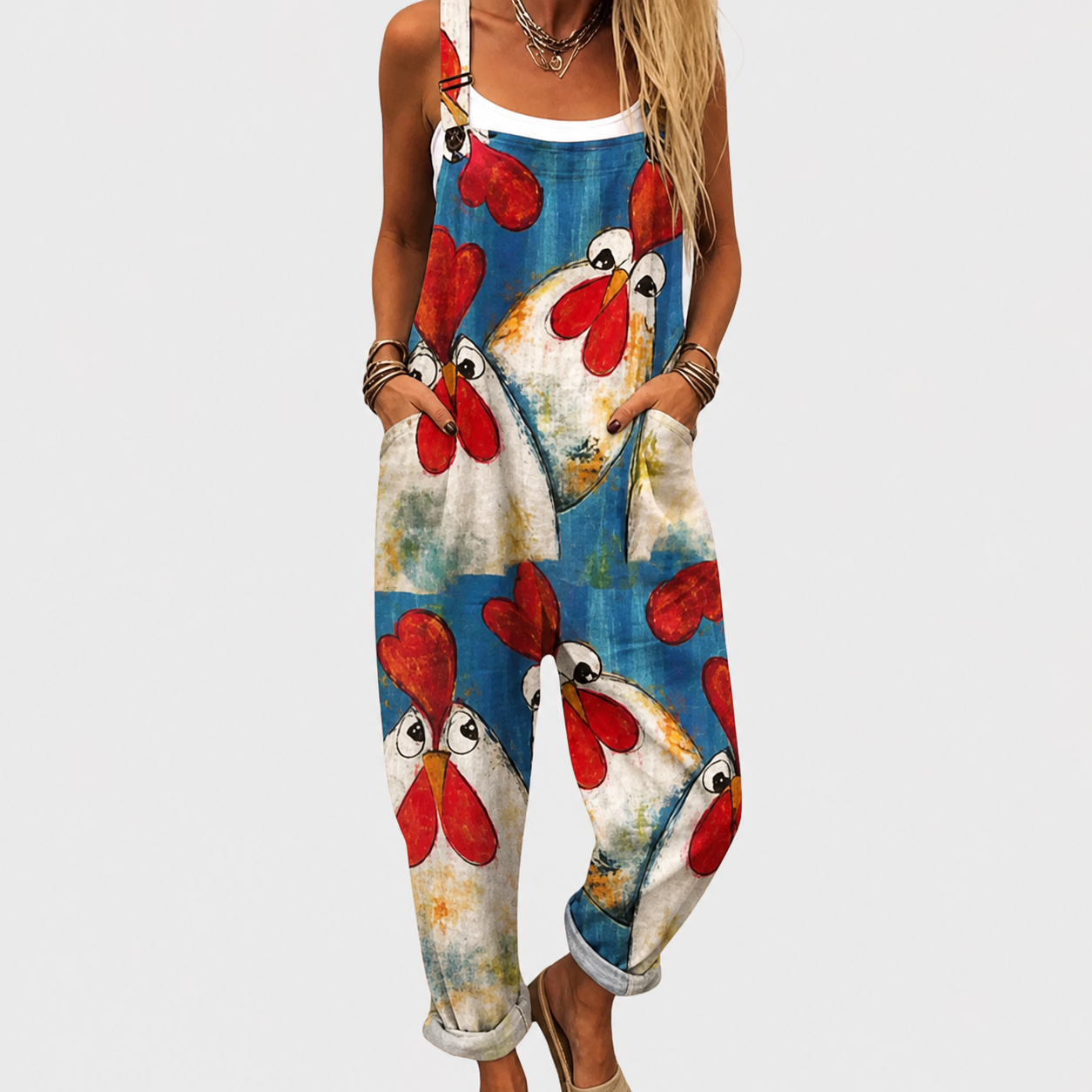 Comfort Printed Jumpsuit