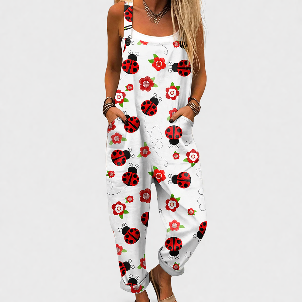 Comfort Printed Jumpsuit