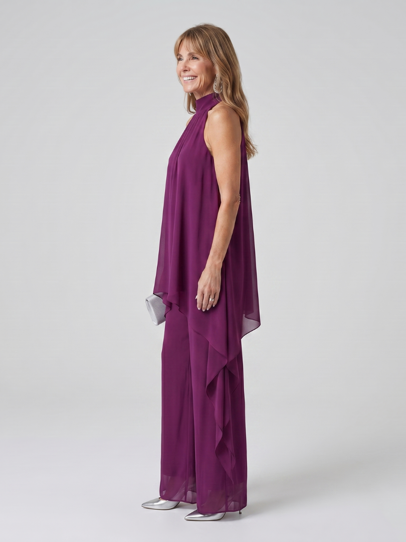 Bearim | Asymmetric Collared Tunic Set