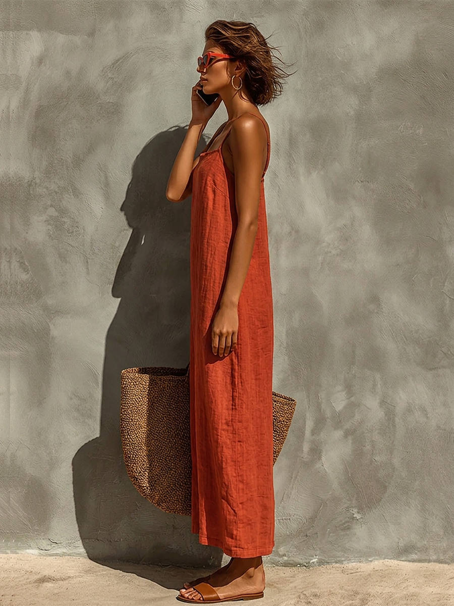 Timeless Boho-Resort Style Dress