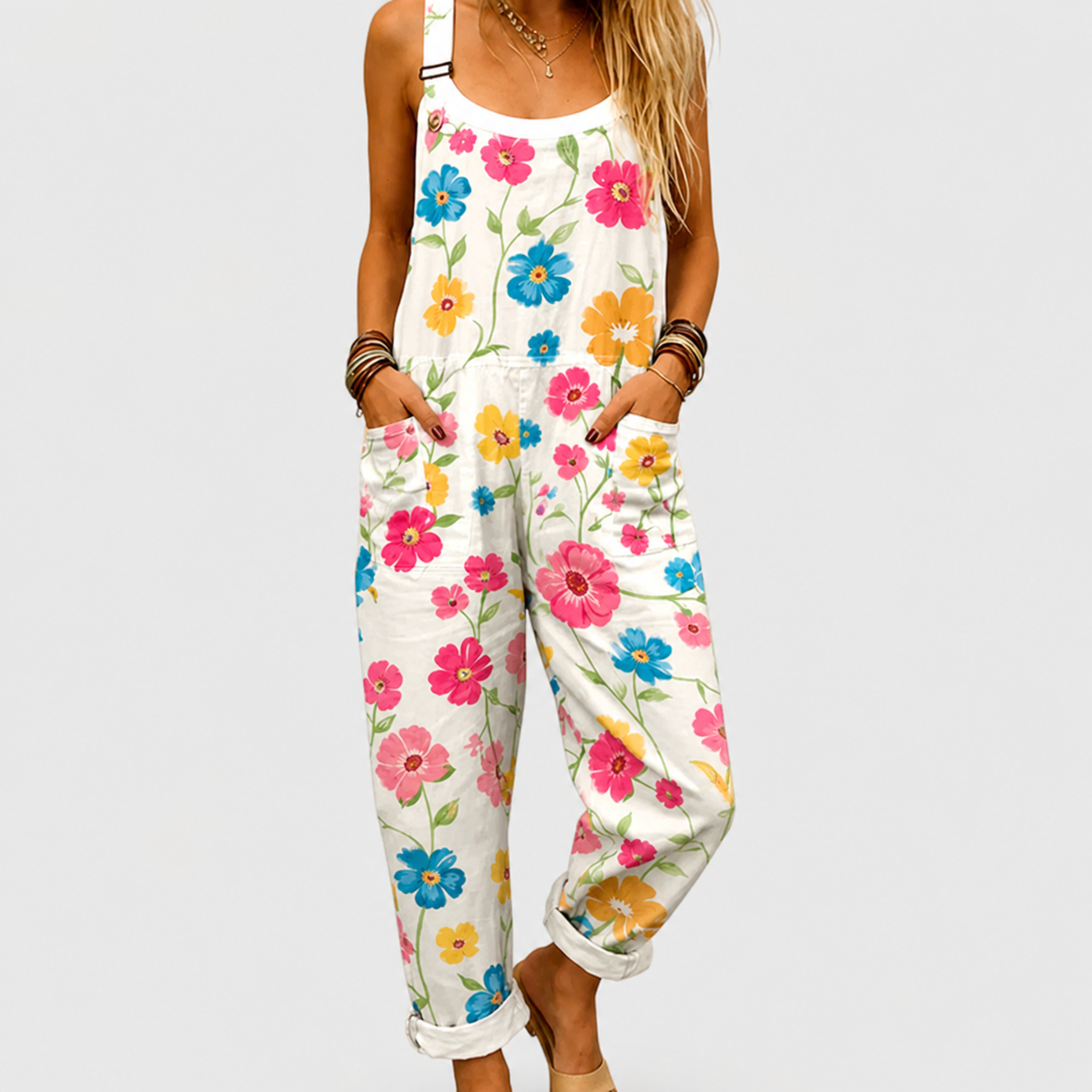 Comfort Printed Jumpsuit