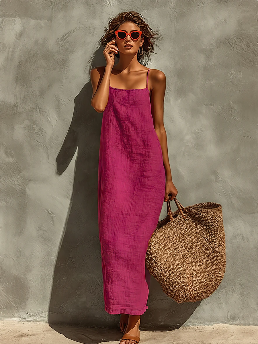 Timeless Boho-Resort Style Dress
