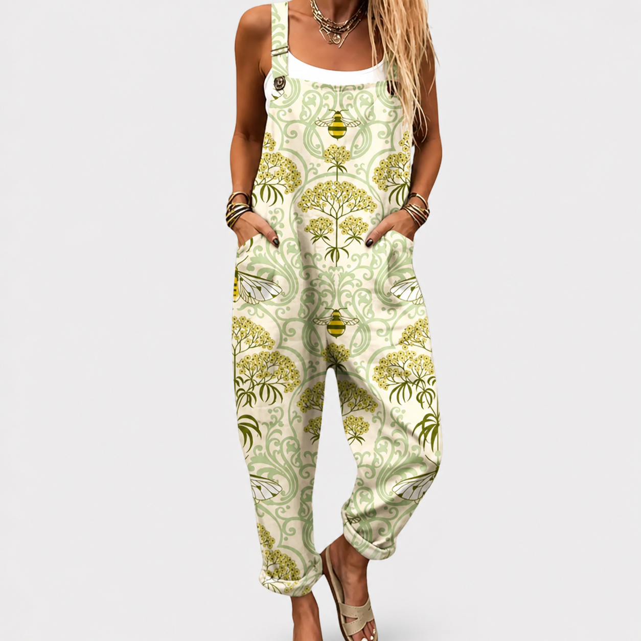 Comfort Printed Jumpsuit
