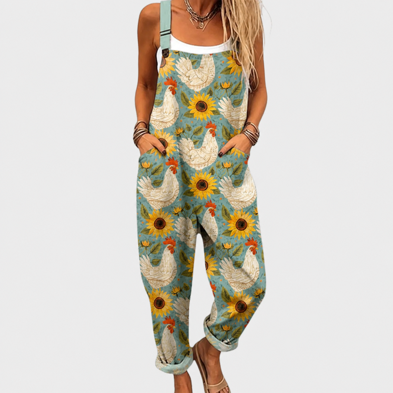 Comfort Printed Jumpsuit