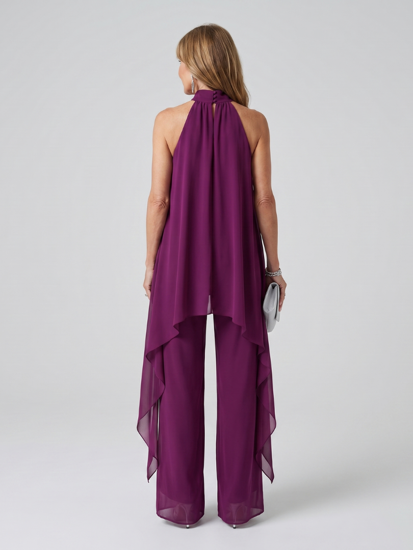 Bearim | Asymmetric Collared Tunic Set