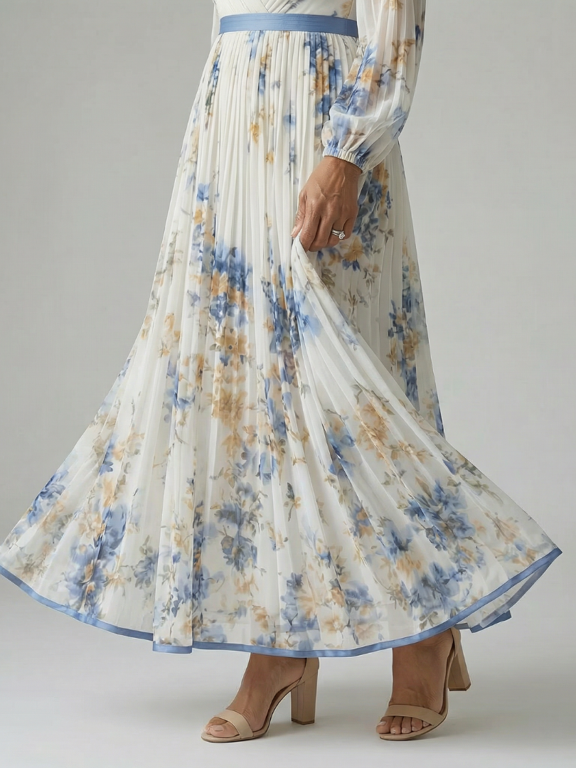 Rielle (Athens Edit) | Pleated Midi Skirt
