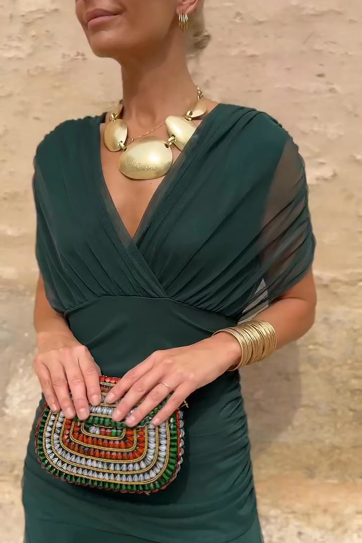 Santana Elegant Silk Dress