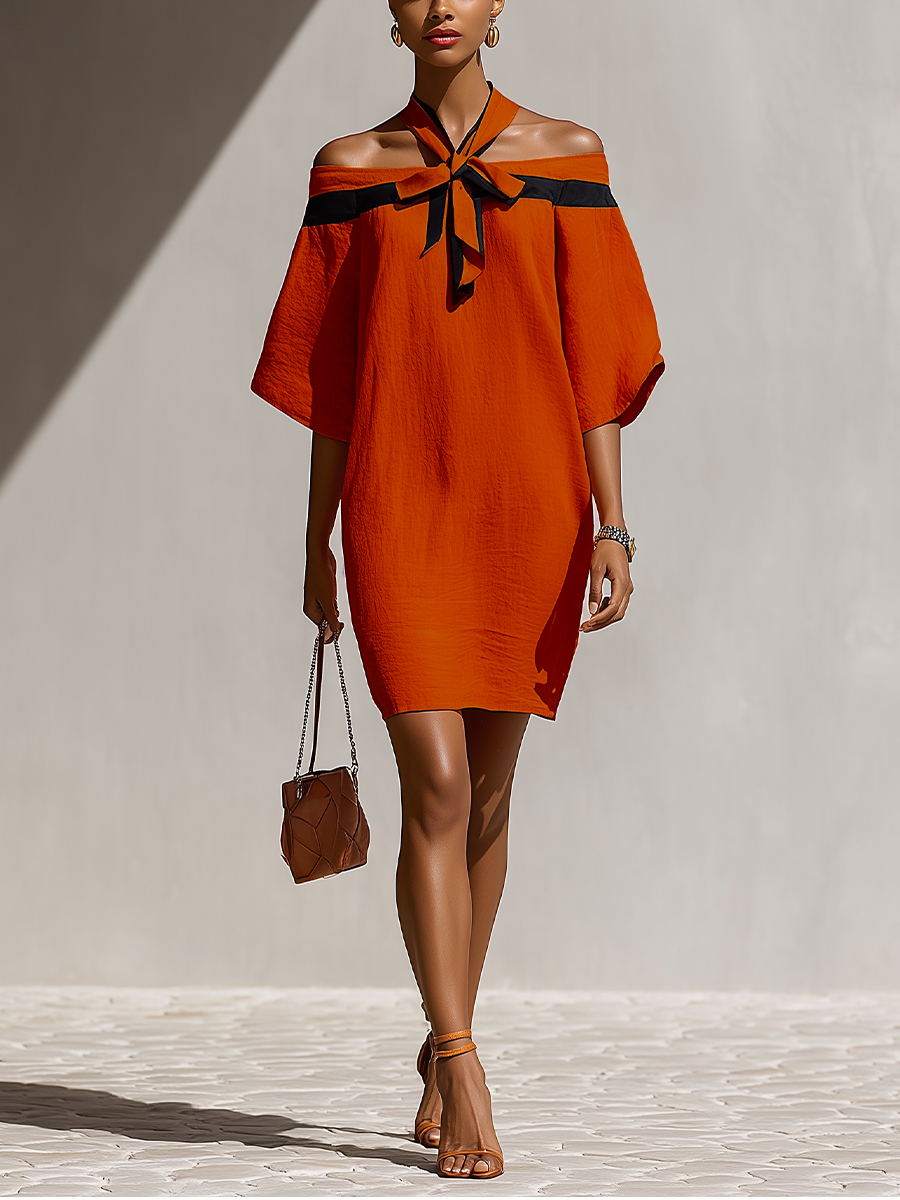 Women’s Off-Shoulder Mini Dress