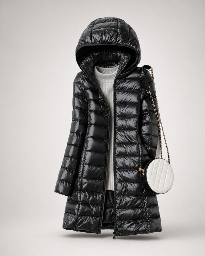 Linda™ | Ultralight Down Coat - Black