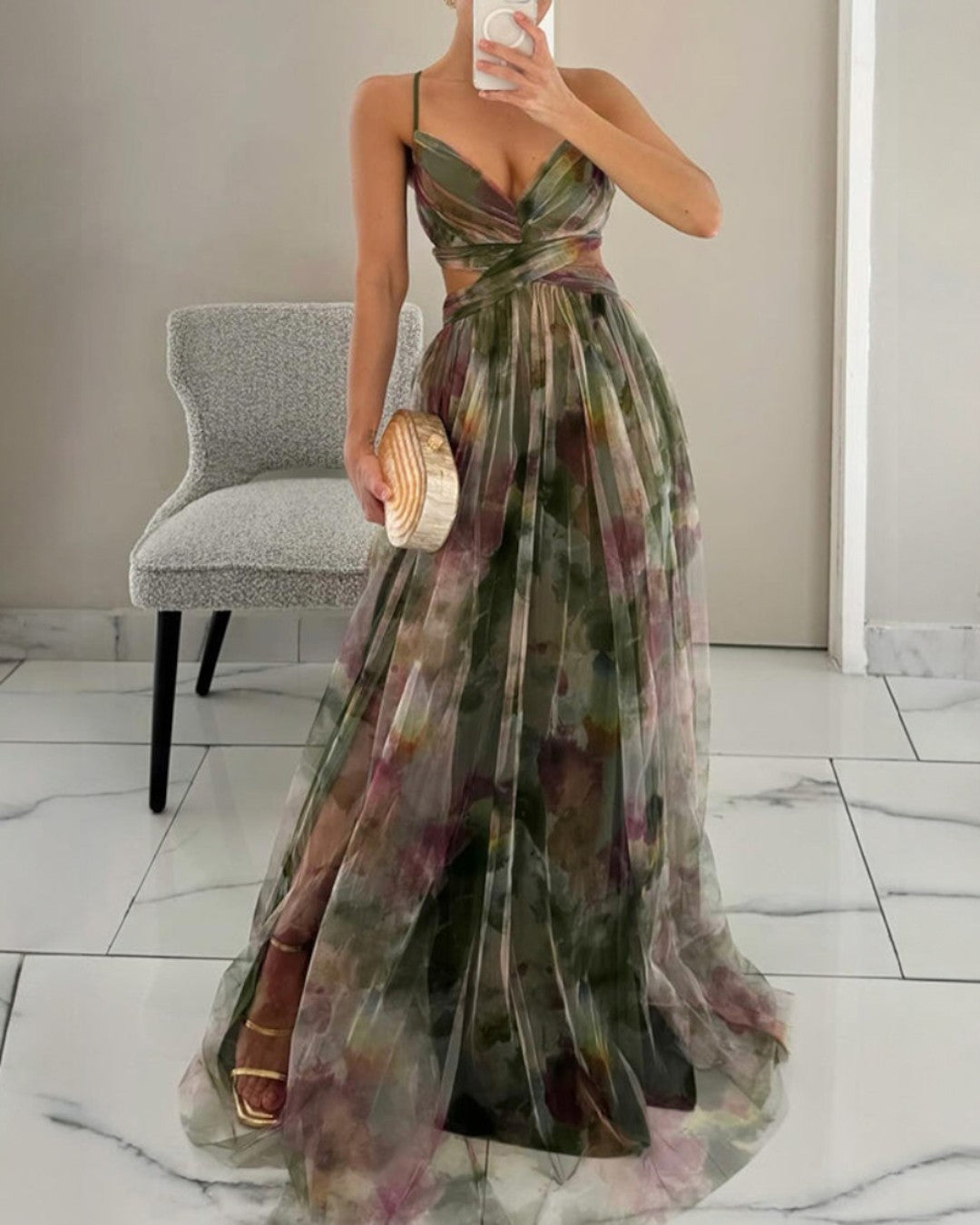 Marbella Elegant Silk Dress