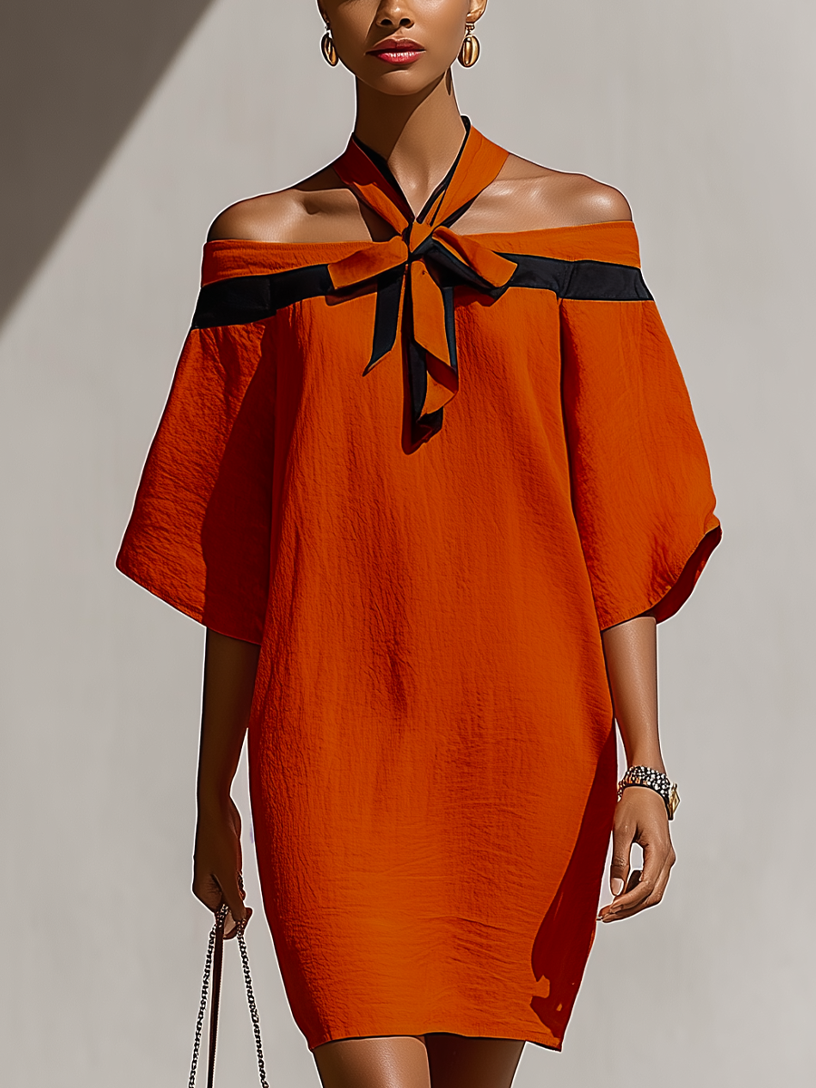 Women’s Off-Shoulder Mini Dress