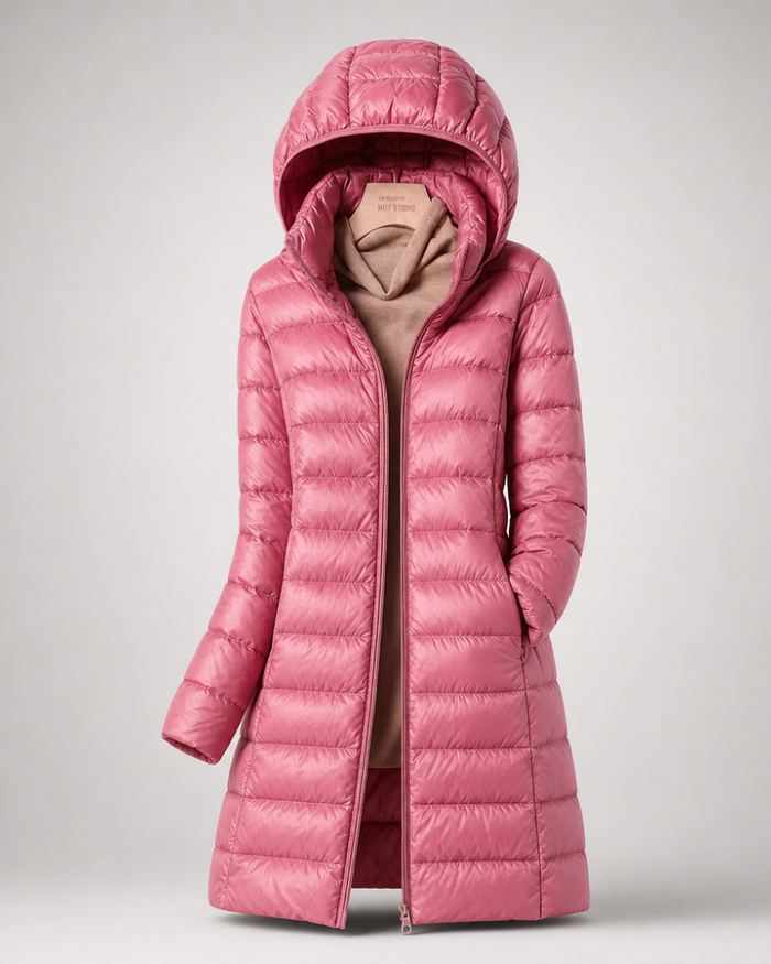 Linda™ | Ultralight Down Coat - Soft Pink
