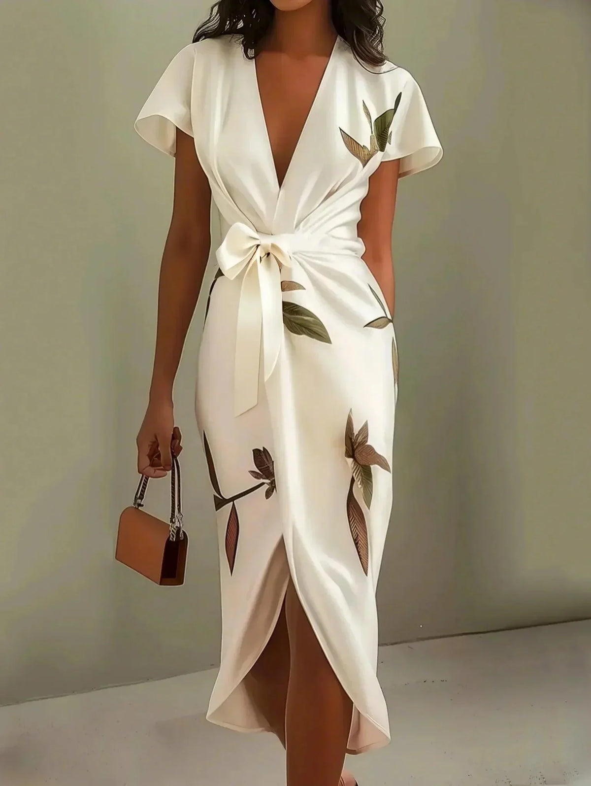 Edith Stylish Wrap Dress