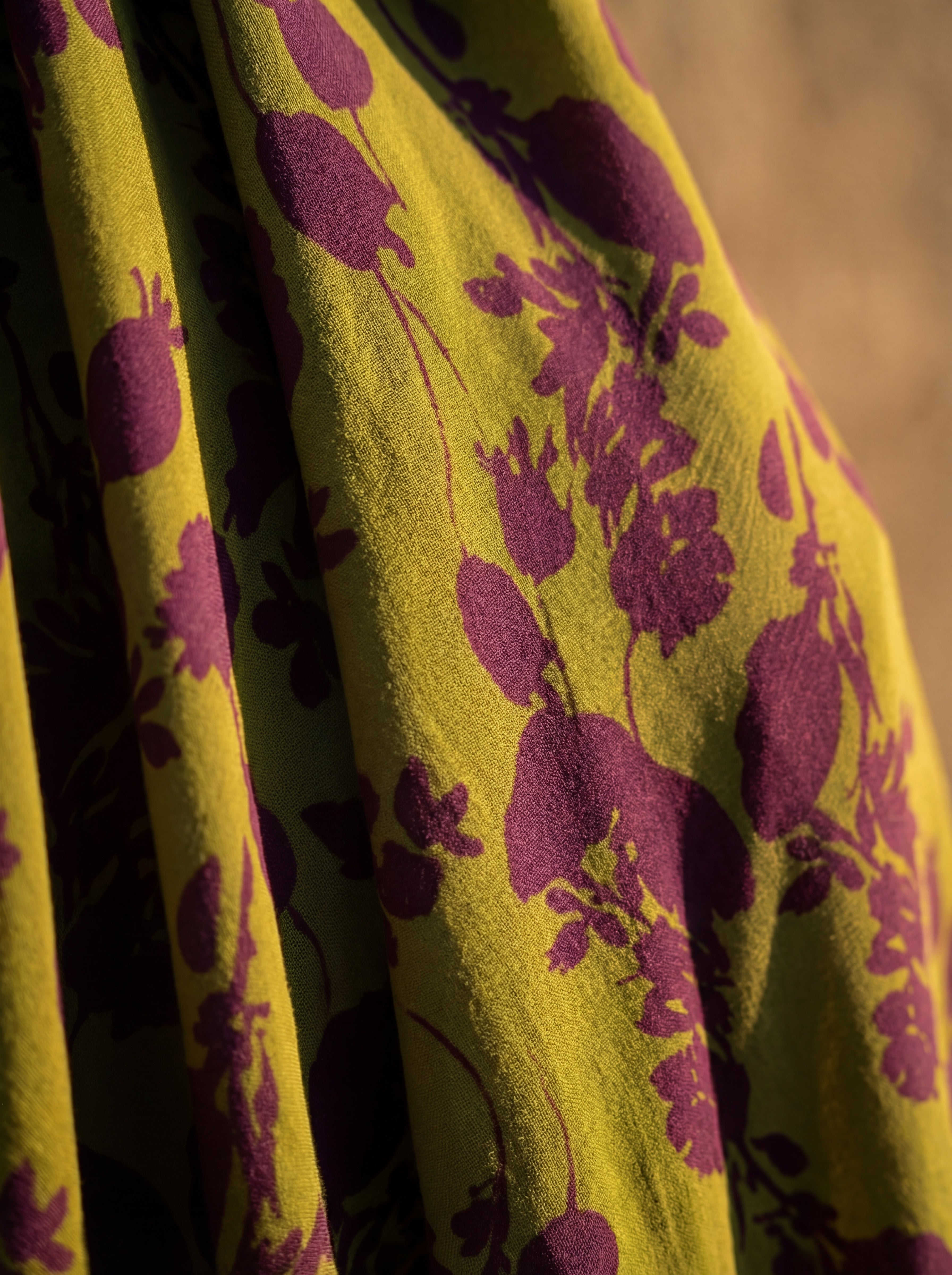 Elegant Silk-Fabric Dress
