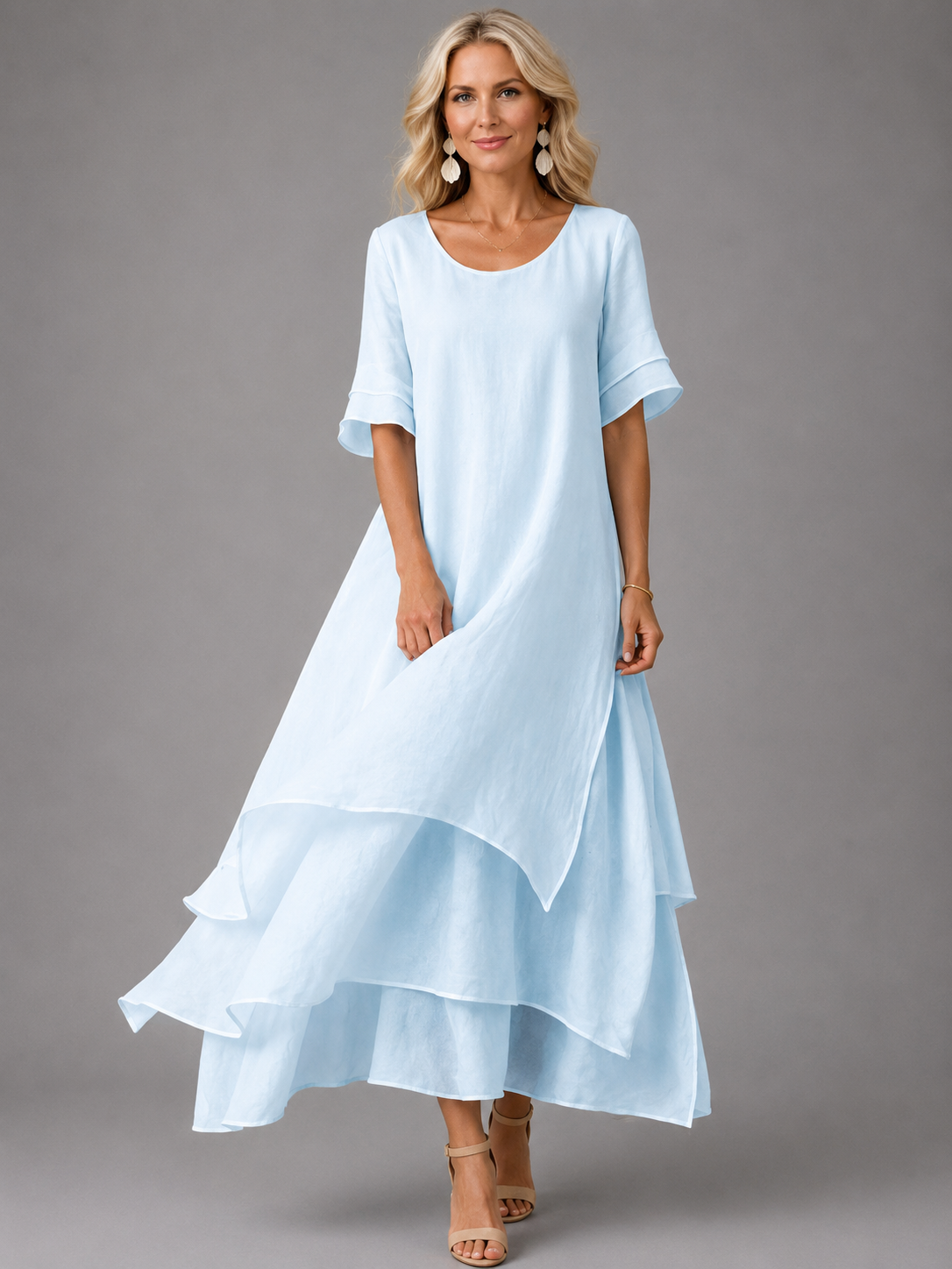 Liora™ (Athens Edit) | Romantic Maxi Dress
