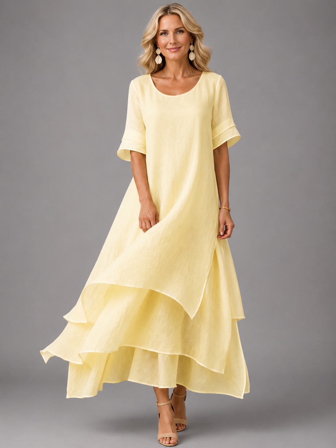 Liora™ (Athens Edit) | Romantic Maxi Dress
