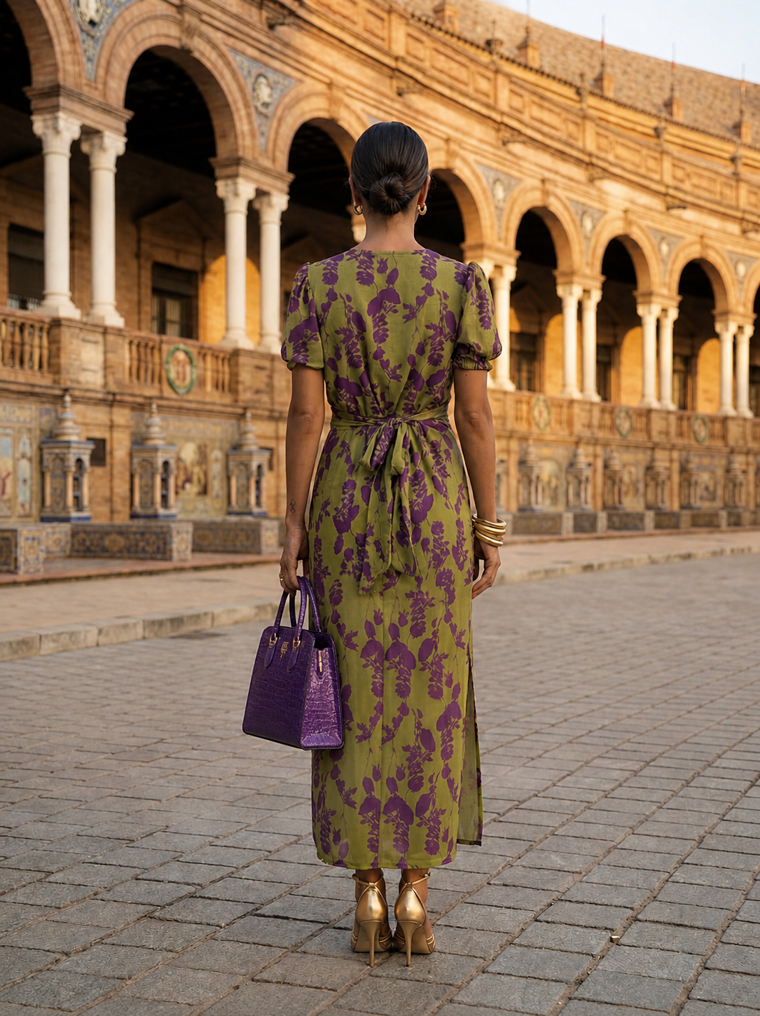 Andrea™ | Floral Flowy Maxi Dress