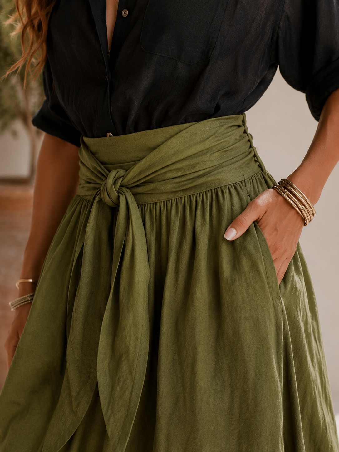 PALERMO Skirt & Shirt Set